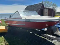 Boat, trailer and motor