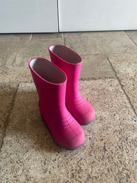 Girls size 10 rain boots 