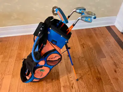 Paradise Junior Golf set with standing Golf  Bag / Left Handed, View more