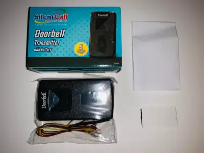 SILENT CALL-DOORBELL TRANSMITTER (NEW) (C020), View more