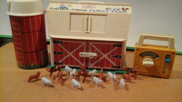 Fisher price music box & barn in Arts & Collectibles in Cranbrook