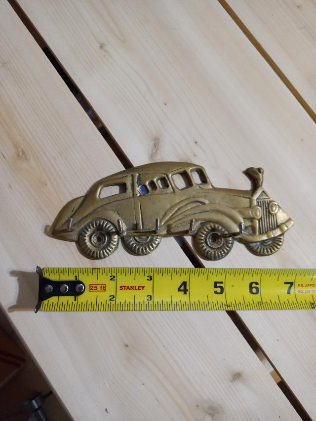 Brass car key holder in Arts & Collectibles in Peterborough