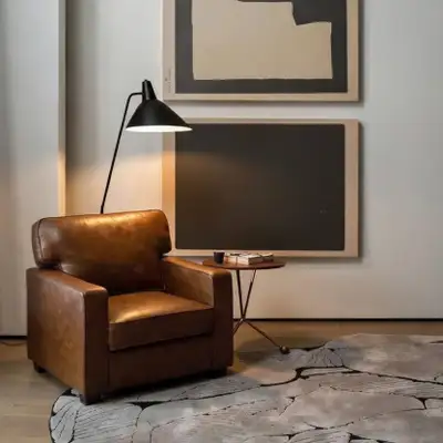 brown accent chair , View more