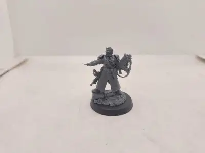 Warhammer 40k imperial guard cadian Castellan unpainted, View more