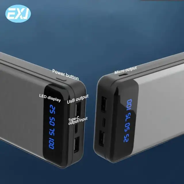 Power Bank 10000mAh/20000mAh Fast Charging with Digital Display in General Electronics in City of Toronto - Image 4