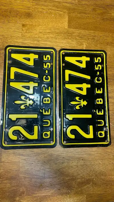 1955 et plus. 60$ chaque double en argent comptant seulement svp Récupération ville Québec, Charny o...