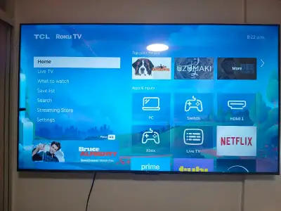 65" RokuTV TCL, View more