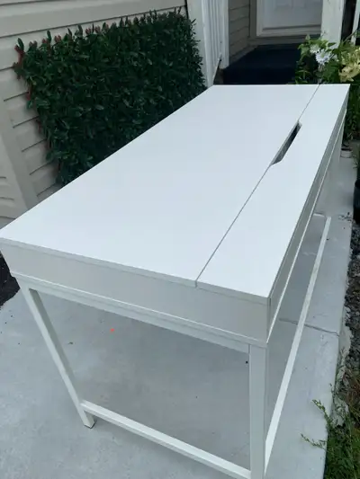 desk with 2 drawer/ 30”(h)x24”(d)x52”(w)/used in good condition , View more