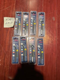 I lowered all prices Different Bosch glass and tile drill bits 