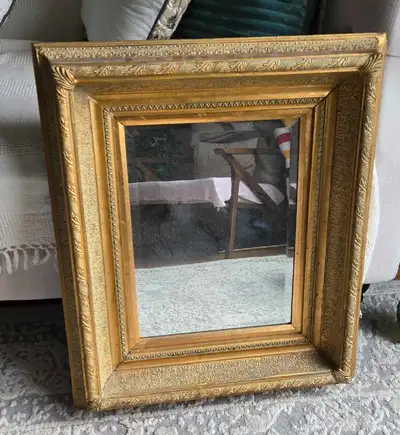Vintage Gold Ornate Wall Mirror, View more