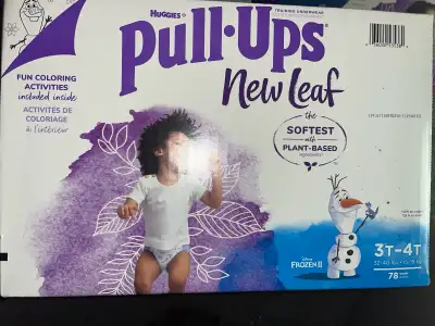 Pull ups huggies soft boys garçons 3-4T 78 count, View more