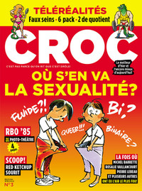 6 revues Croc des années  no 70, 73, 78,87, 91 et 107