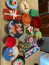 Christmas tins 