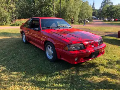 Up for sale is my 1990 ford mustang GT. In very good shape needs nothing, black interior, fresh MVI,...