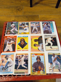 Vintage Baseball Cards Tony Gwynn HOF Lot of 24 NM