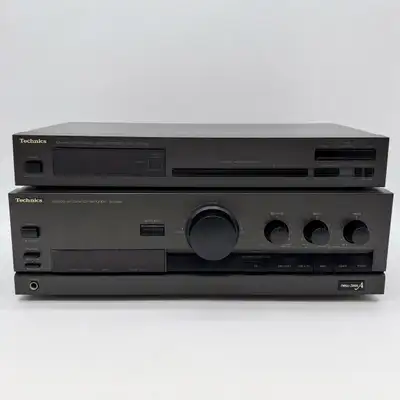 Technics SU-G50 Amplifier & ST-K50 AM/FM Tuner, View more