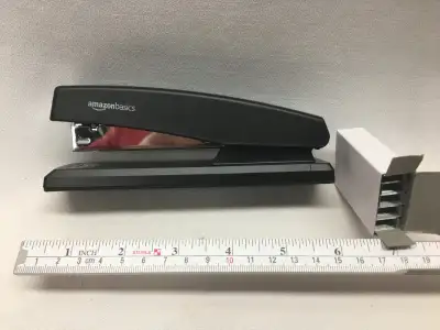 Brand new Stapler holds up to 200 staples and offers a 10-sheet stapling capacity Can be opened for...