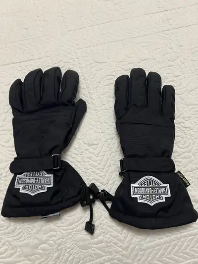 Harley Davidson small men’s motorcycle gloves, Gortex
