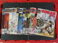 Conan Marvel Comics Magazine Collection Lot