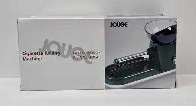 Brand new electric cigarette rolling machine, black. 5.5 abd 8mm cigarettes.