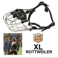 DT FREEDOM - BASKET MUZZLE XL For Rottweiler -Service Dog- NEW