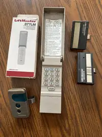 Liftmaster wireless keyless entry and remotes