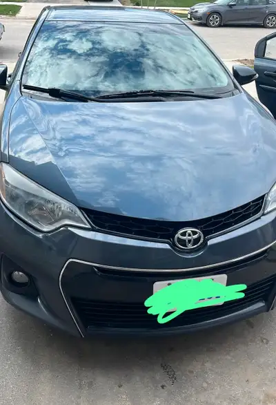 2014 Toyota Corolla S Mileage :185k With Safety Recently Serviced including Brake Recently Change Ne...