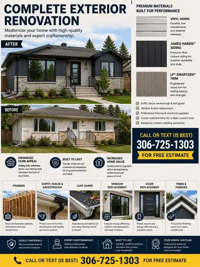EXTERIOR HOME IMPROVEMENT SPECIALIST, View more