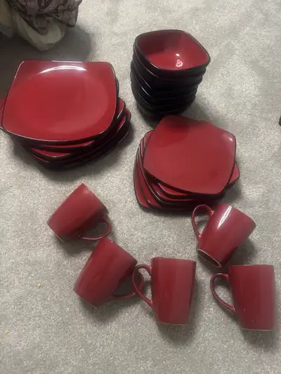CORELLE HEARTHSTONE STONEWARE - 23 piece  set, View more