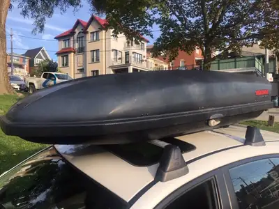 Hi, up for rent is my Yakima Skybox 16 roof box. Very durable and spacious fits a lot. For specs and...