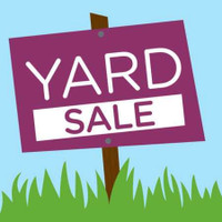 Huge yard sale on Roy Ave Hanmer april 20,21