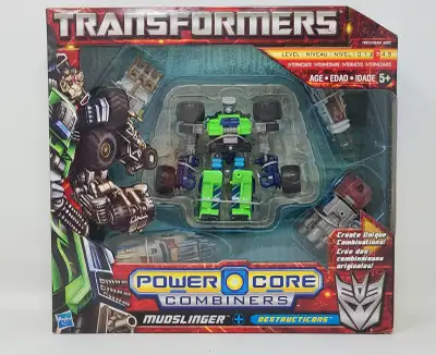 Transformers Power Core Combiners MUDSLINGER + DESTRUCTICONS, View more