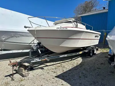 23 foot proline boat, has engine issues ( likely carburetor, hard start and bogs down under load). B...
