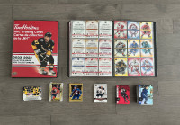 Tim Hortons 2022-23 NHL Hockey Cards Set (120 cards) Album
