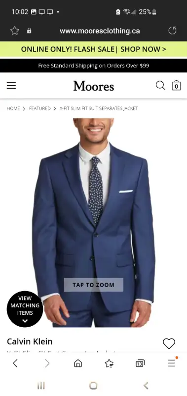 Mens Suits, Pants, and Ties. High end to low! in Men's in Calgary - Image 10