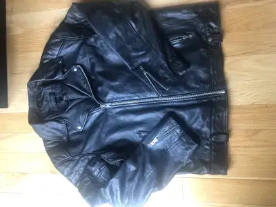 Leather jacket - Danier, XL, feels like Large, View more
