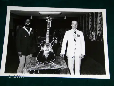 1979 M.I.A.C. SHOW-B/W PHOTO-EFKAY MUSIC-IBANEZ PAUL STANLEY, View more