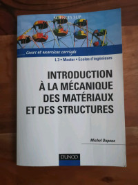 Introduction à la mécanique des matériaux et des structures