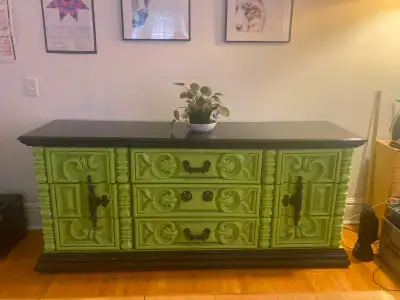 Unique, sturdy dresser in excellent condition!, View more