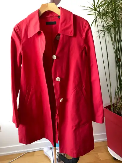 Manteau rouge léger Uniqlo - S, View more