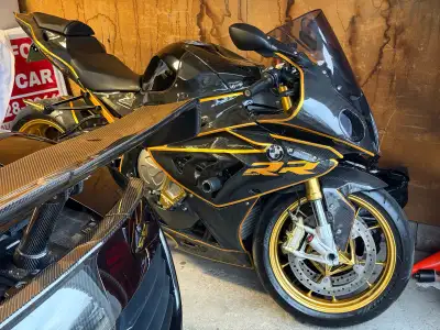 2014 BMW S1000RR 14000KM - full carbon fibre body - SC project full system exhaust with headers - ne...
