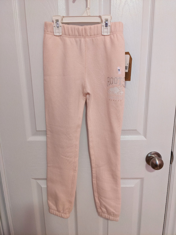 Roots pink online sweatpants