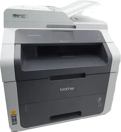 Imprimante Multifonction Tout-En-Un (impression, copie, scan, fax - chargeur de document) Laser Coul...