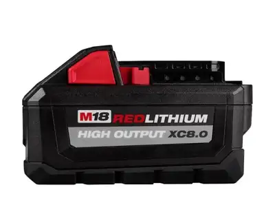 Brand new Milwaukee m18 high output 8 amp battery, View more