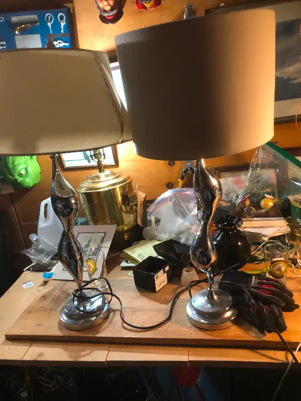 Art deco style lamps. in Indoor Lighting & Fans in New Glasgow - Image 3