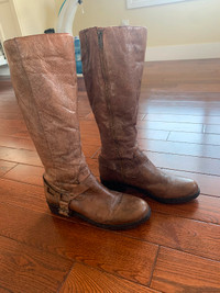 Steve Madden leather boots, size 8.5
