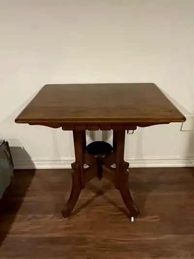 Antique 1800s American Eastlake Parlour Table, View more