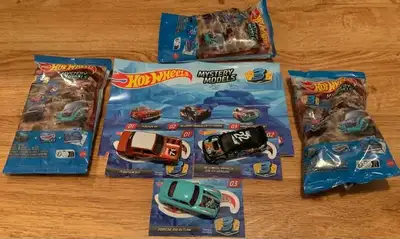 Hot Wheels 2023 Mystery Models Series 3 - 2 Lots of 3 Car Chase, View more