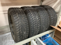 205/55R16 - Winter Tires on Steel Wheels