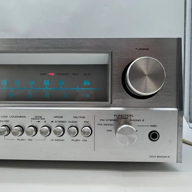 Sanyo DCX 6000KA Vintage Stereo Receiver Made in Japan  Working in General Electronics in City of Toronto - Image 5